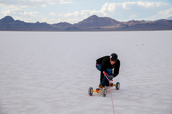 Hardcoin Skate Team: Conquering the Utah Salt Flats in Style