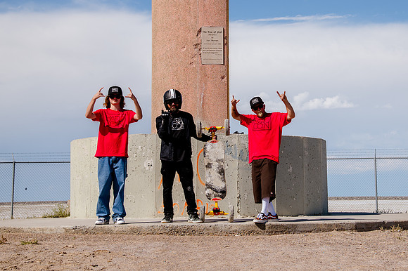 Hardcoin Skate Team: Conquering the Utah Salt Flats in Style