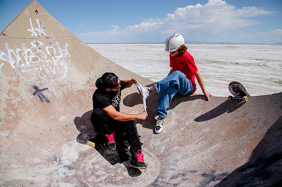 Hardcoin Skate Team: Conquering the Utah Salt Flats in Style