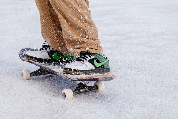 Hardcoin Skate Team: Conquering the Utah Salt Flats in Style
