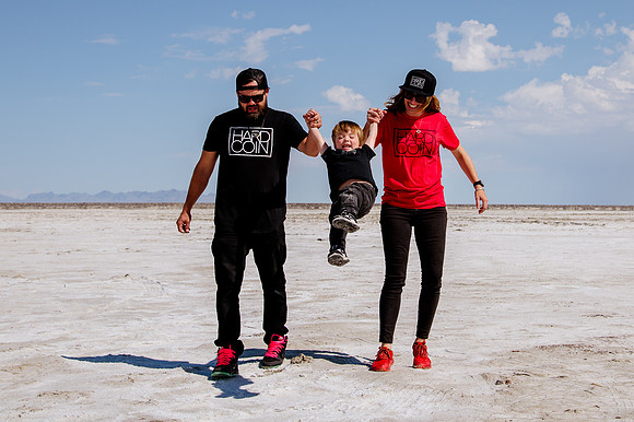 Hardcoin Skate Team: Conquering the Utah Salt Flats in Style
