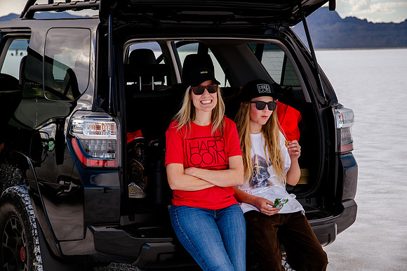 Hardcoin Skate Team: Conquering the Utah Salt Flats in Style
