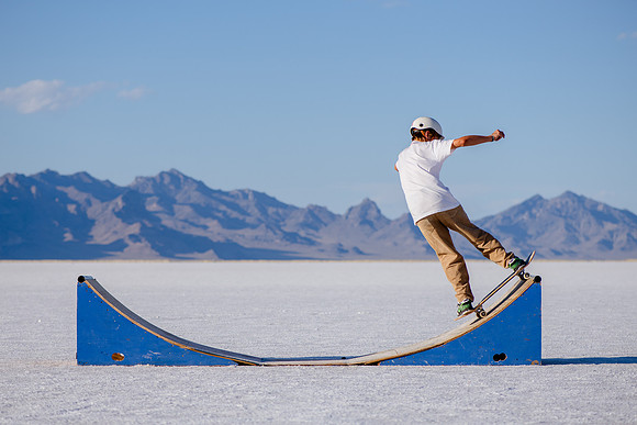 Hardcoin Skate Team: Conquering the Utah Salt Flats in Style