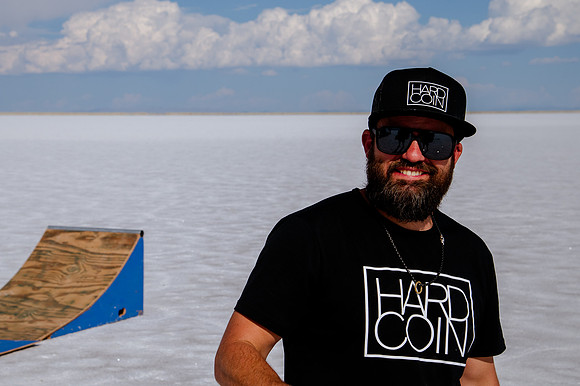 Hardcoin Skate Team: Conquering the Utah Salt Flats in Style