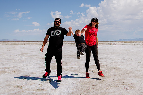 Hardcoin Skate Team: Conquering the Utah Salt Flats in Style