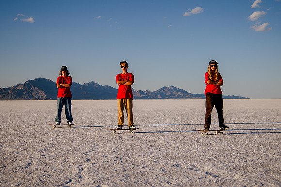 Hardcoin Skate Team: Conquering the Utah Salt Flats in Style