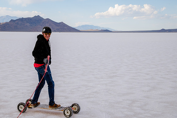 Hardcoin Skate Team: Conquering the Utah Salt Flats in Style