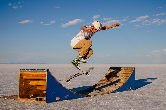Hardcoin Skate Team: Conquering the Utah Salt Flats in Style