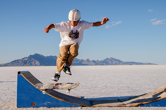 Hardcoin Skate Team: Conquering the Utah Salt Flats in Style