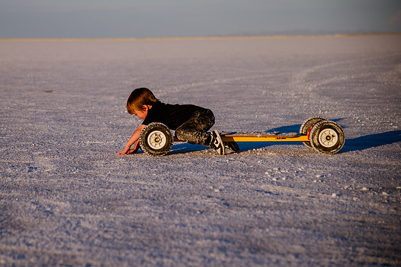 Hardcoin Skate Team: Conquering the Utah Salt Flats in Style