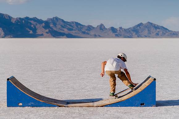 Hardcoin Skate Team: Conquering the Utah Salt Flats in Style