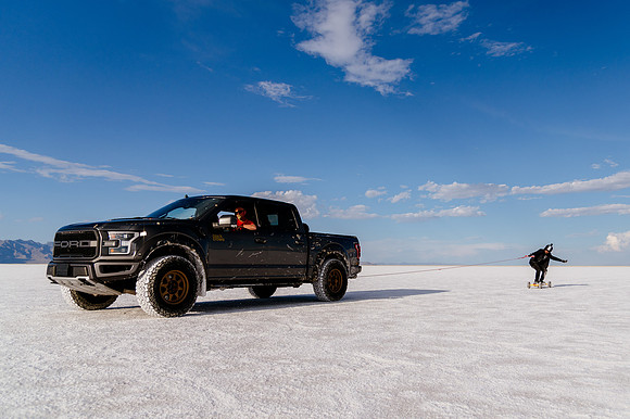 Hardcoin Skate Team: Conquering the Utah Salt Flats in Style