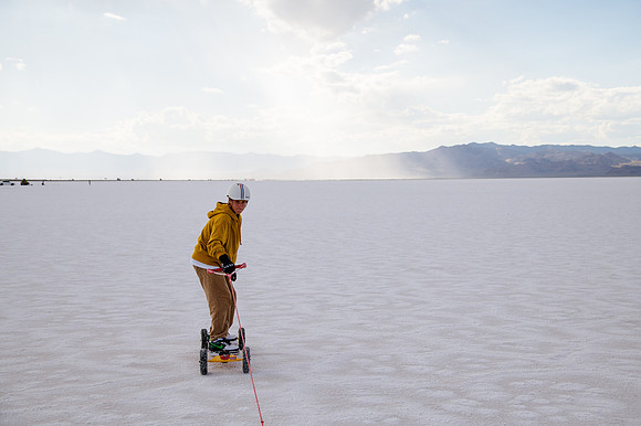 Hardcoin Skate Team: Conquering the Utah Salt Flats in Style