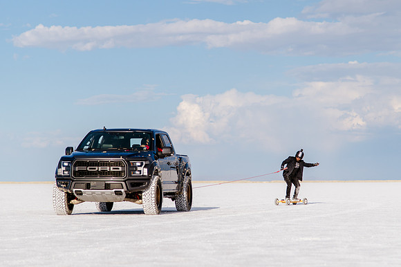 Hardcoin Skate Team: Conquering the Utah Salt Flats in Style
