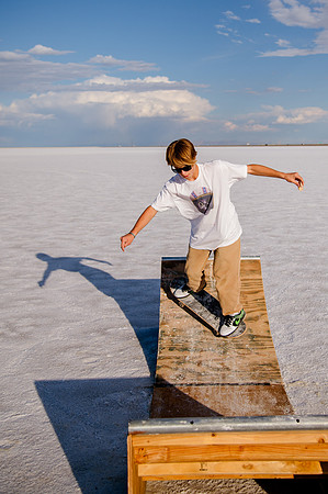 Hardcoin Skate Team: Conquering the Utah Salt Flats in Style