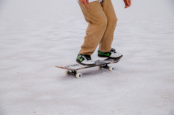 Hardcoin Skate Team: Conquering the Utah Salt Flats in Style