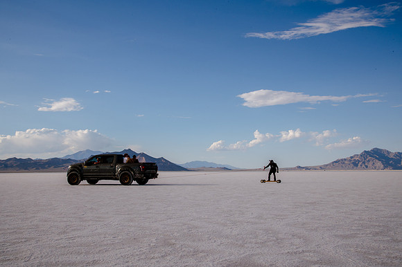 Hardcoin Skate Team: Conquering the Utah Salt Flats in Style