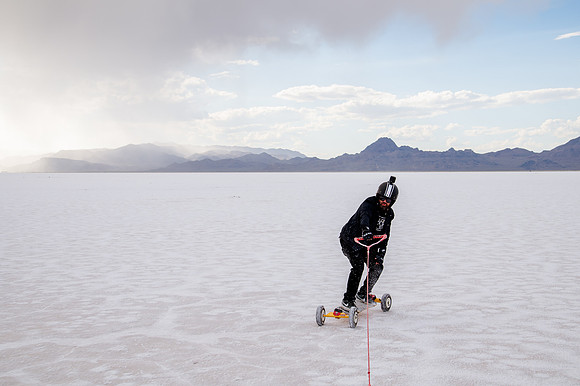 Hardcoin Skate Team: Conquering the Utah Salt Flats in Style