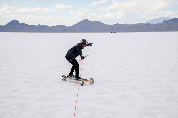 Hardcoin Skate Team: Conquering the Utah Salt Flats in Style