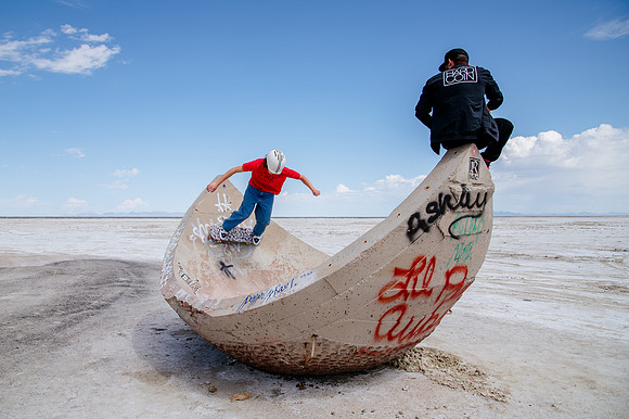 Hardcoin Skate Team: Conquering the Utah Salt Flats in Style