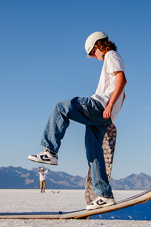 Hardcoin Skate Team: Conquering the Utah Salt Flats in Style