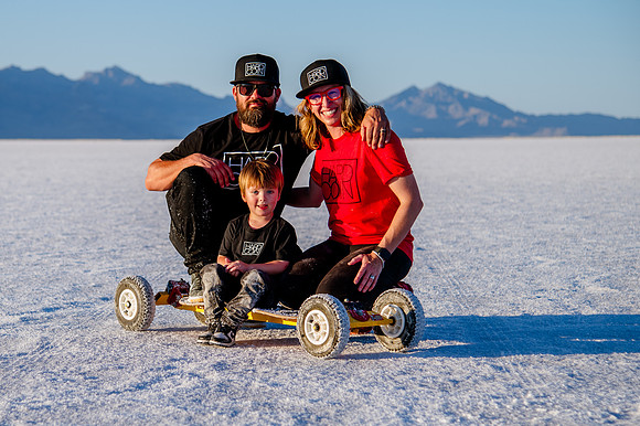 Hardcoin Skate Team: Conquering the Utah Salt Flats in Style
