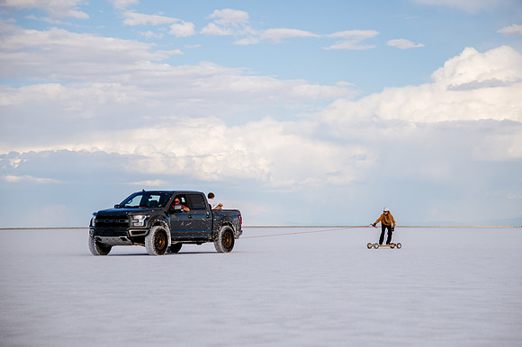 Hardcoin Skate Team: Conquering the Utah Salt Flats in Style