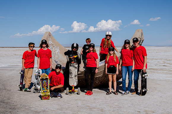 Hardcoin Skate Team: Conquering the Utah Salt Flats in Style