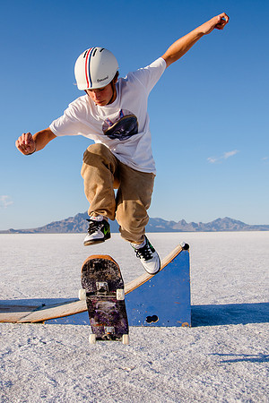 Hardcoin Skate Team: Conquering the Utah Salt Flats in Style