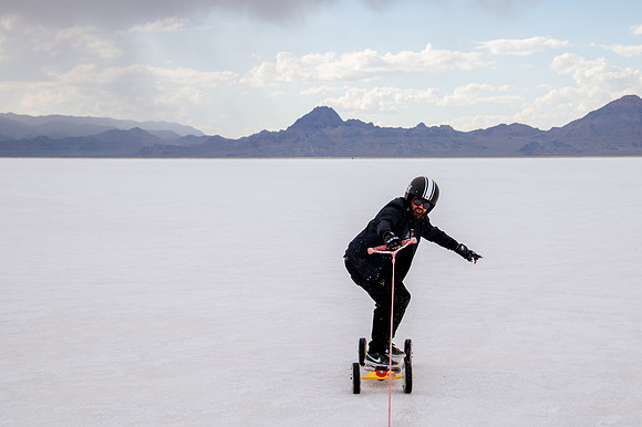 Hardcoin Skate Team: Conquering the Utah Salt Flats in Style