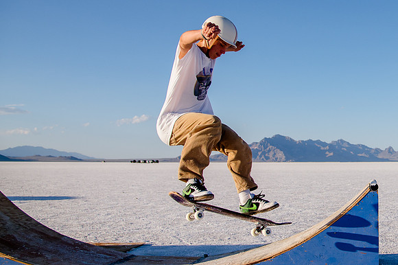 Hardcoin Skate Team: Conquering the Utah Salt Flats in Style