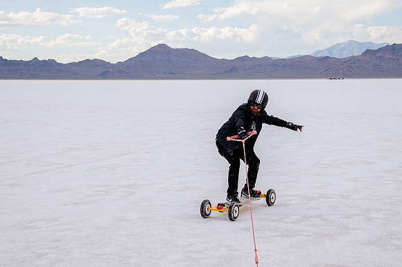 Hardcoin Skate Team: Conquering the Utah Salt Flats in Style