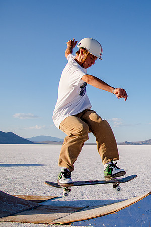 Hardcoin Skate Team: Conquering the Utah Salt Flats in Style