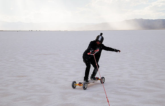Hardcoin Skate Team: Conquering the Utah Salt Flats in Style