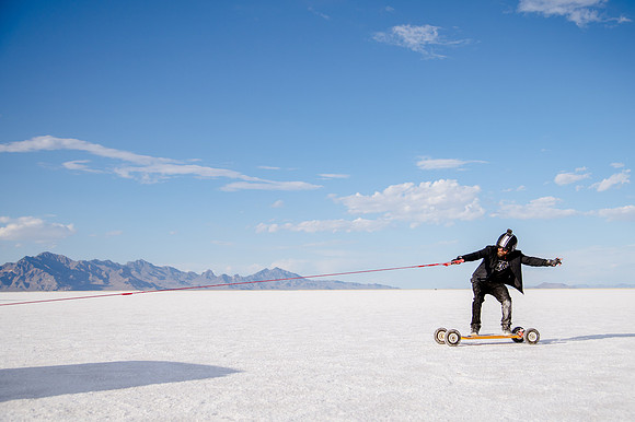Hardcoin Skate Team: Conquering the Utah Salt Flats in Style