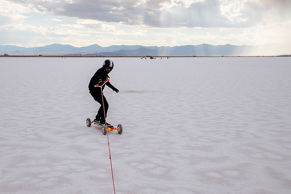 Hardcoin Skate Team: Conquering the Utah Salt Flats in Style