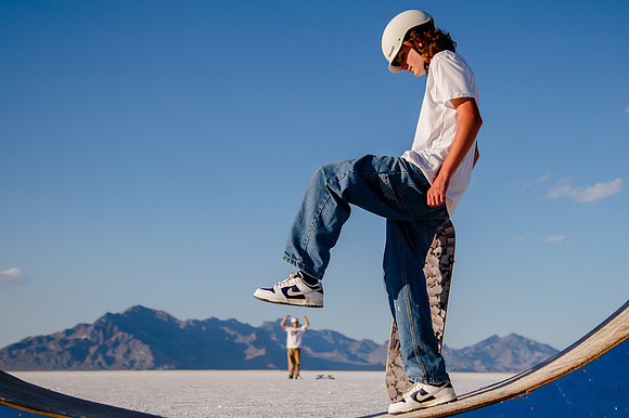 Hardcoin Skate Team: Conquering the Utah Salt Flats in Style