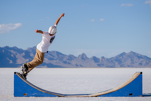 Hardcoin Skate Team: Conquering the Utah Salt Flats in Style