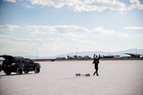 Hardcoin Skate Team: Conquering the Utah Salt Flats in Style