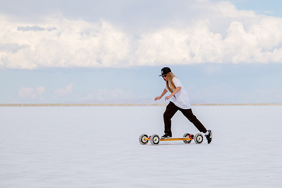 Hardcoin Skate Team: Conquering the Utah Salt Flats in Style