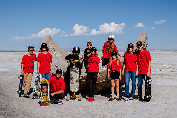 Hardcoin Skate Team: Conquering the Utah Salt Flats in Style