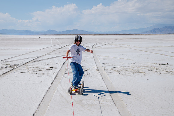 Hardcoin Skate Team: Conquering the Utah Salt Flats in Style