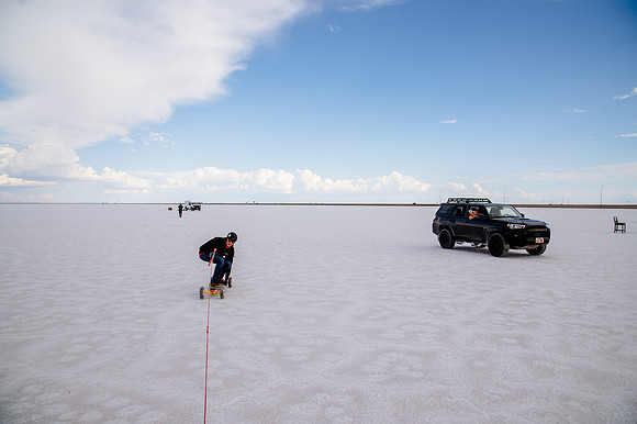 Hardcoin Skate Team: Conquering the Utah Salt Flats in Style