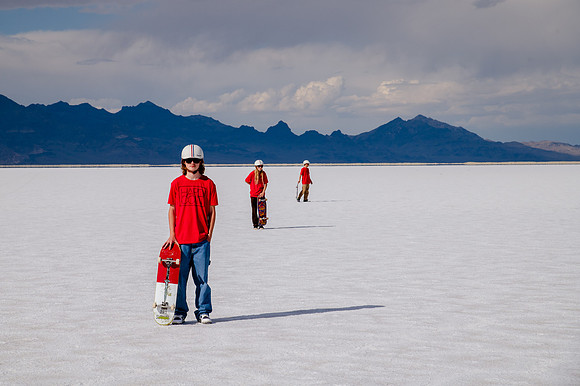 Hardcoin Skate Team: Conquering the Utah Salt Flats in Style