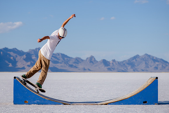 Hardcoin Skate Team: Conquering the Utah Salt Flats in Style