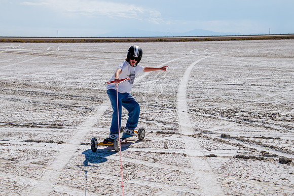 Hardcoin Skate Team: Conquering the Utah Salt Flats in Style