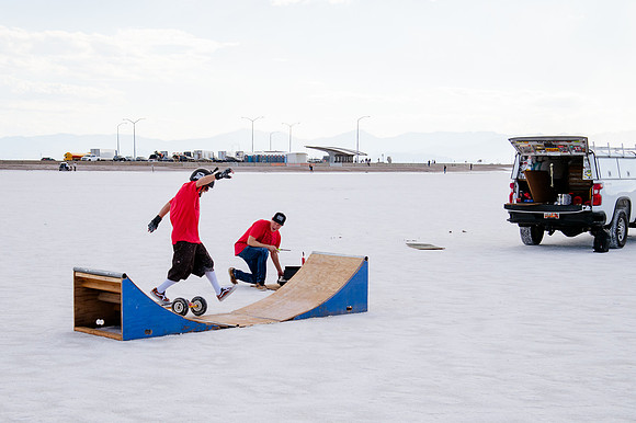 Hardcoin Skate Team: Conquering the Utah Salt Flats in Style