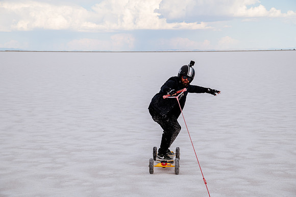 Hardcoin Skate Team: Conquering the Utah Salt Flats in Style