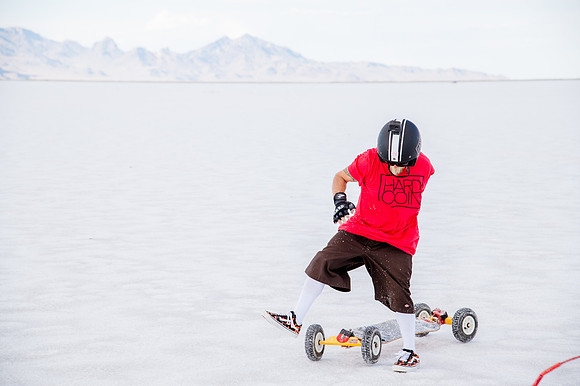 Hardcoin Skate Team: Conquering the Utah Salt Flats in Style