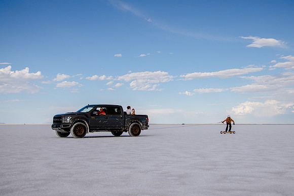 Hardcoin Skate Team: Conquering the Utah Salt Flats in Style